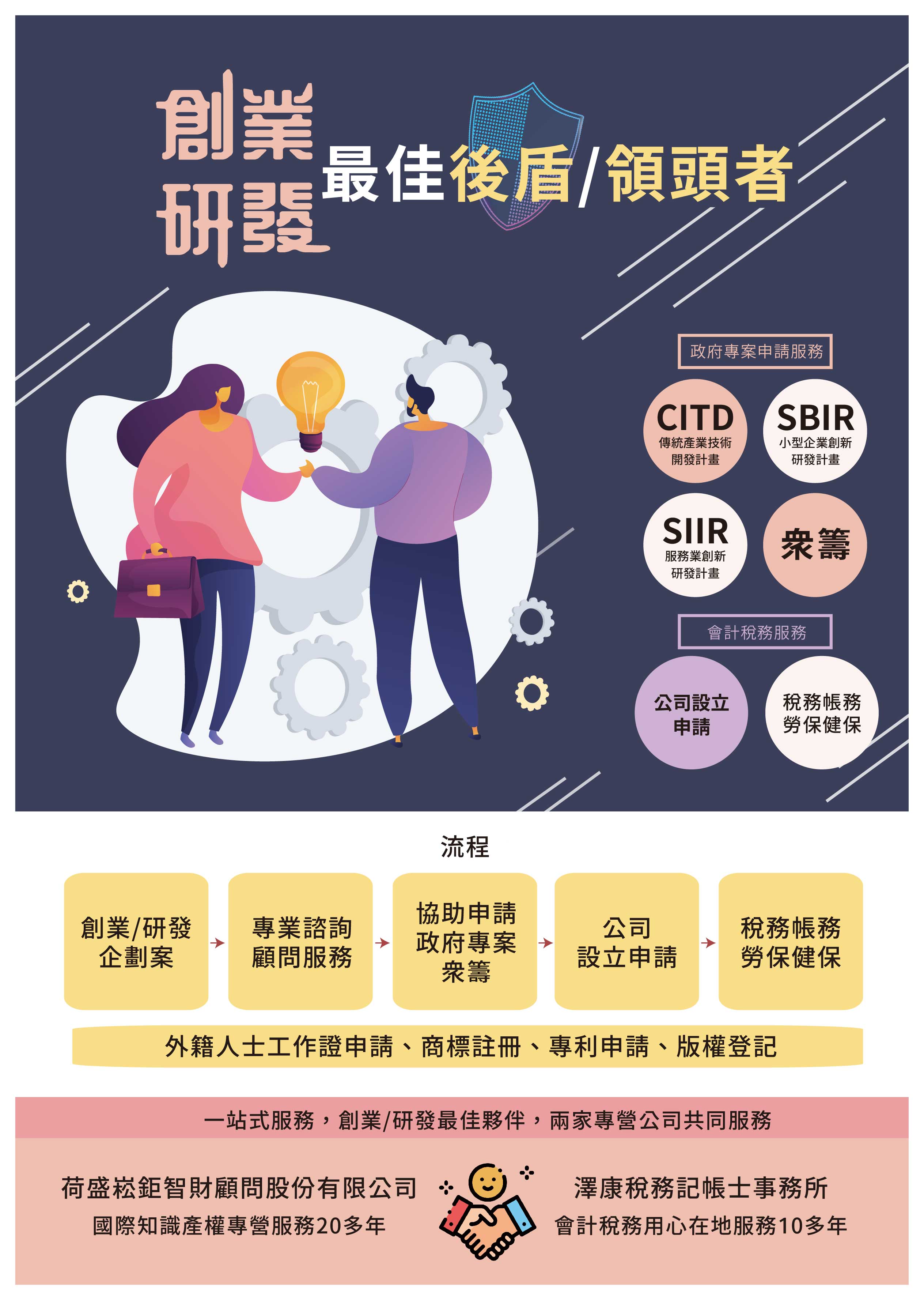澤康稅務與荷盛崧鉅品牌合作 DM